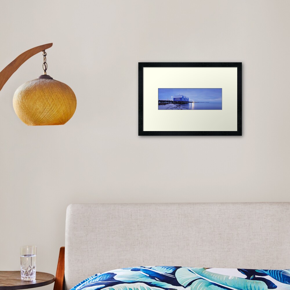 Busselton Jetty, Western Australia Framed Art Print