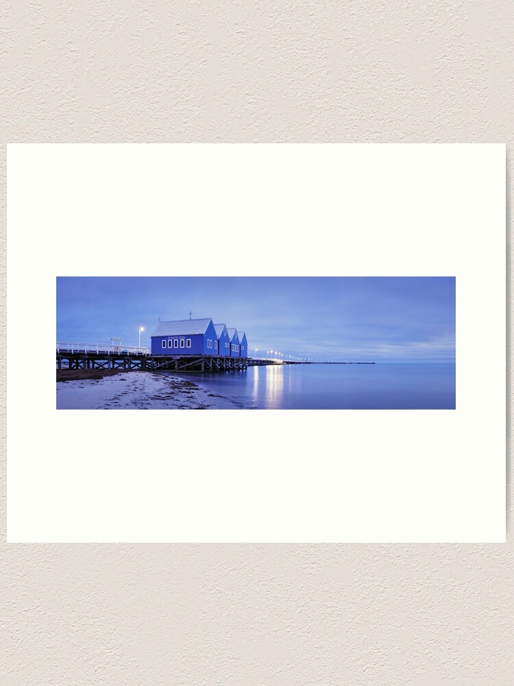 Alternate view of Busselton Jetty, Western Australia Art Print