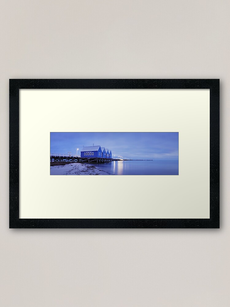 Alternate view of Busselton Jetty, Western Australia Framed Art Print