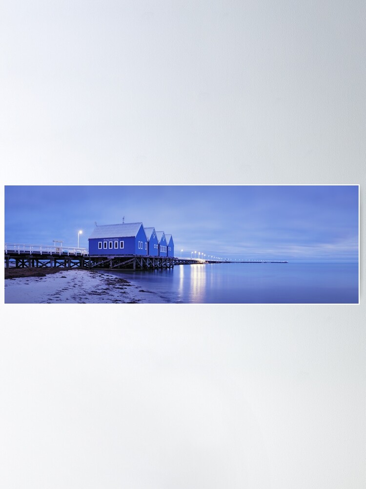 Alternate view of Busselton Jetty, Western Australia Poster