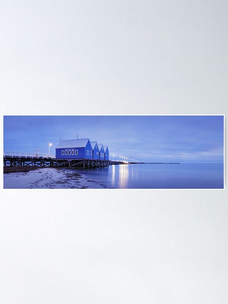 Alternate view of Busselton Jetty, Western Australia Poster