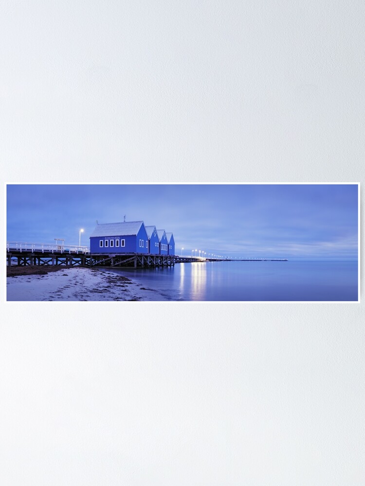 Alternate view of Busselton Jetty, Western Australia Poster