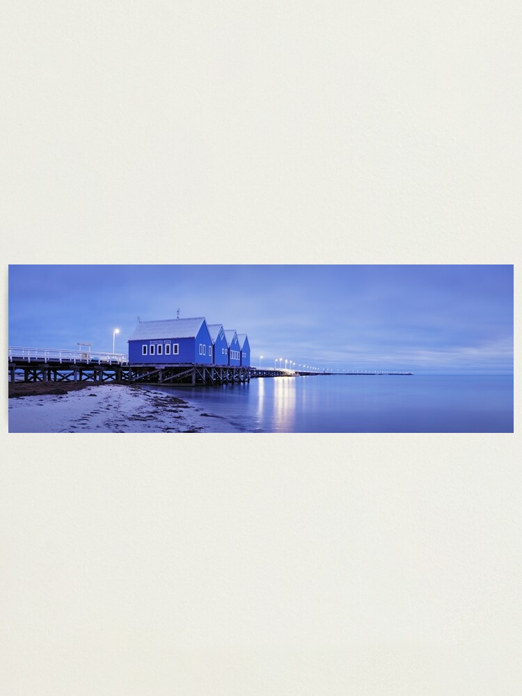 Alternate view of Busselton Jetty, Western Australia Photographic Print