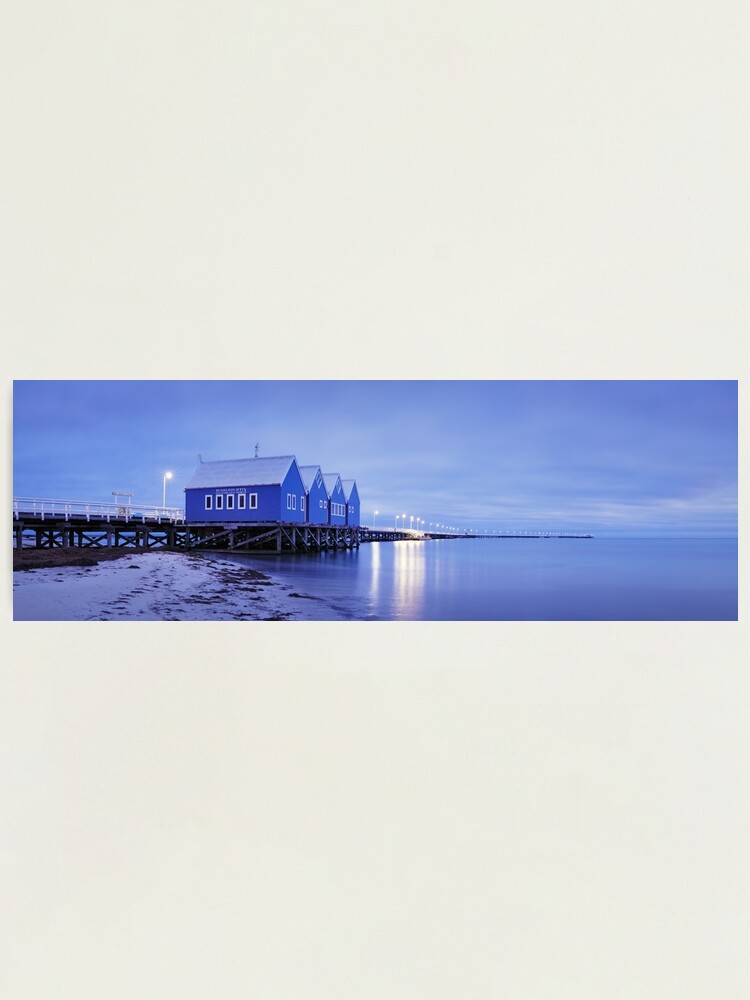 Alternate view of Busselton Jetty, Western Australia Photographic Print