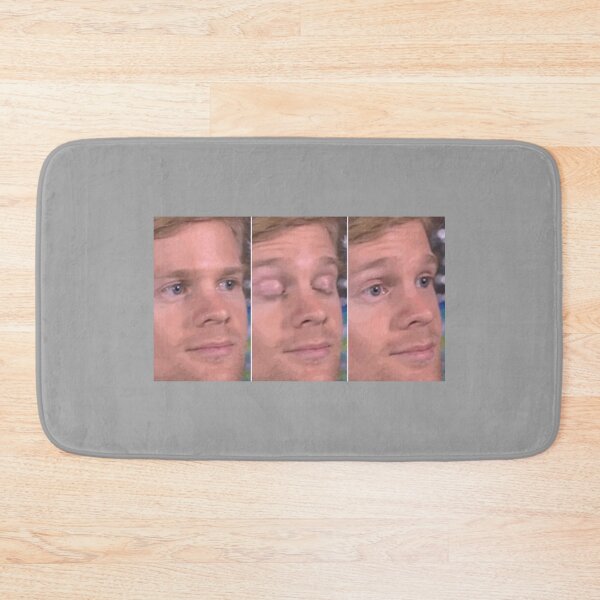 Item preview, Blinking Guy Meme Reaction Sticker designed and sold by Infiresss-man.