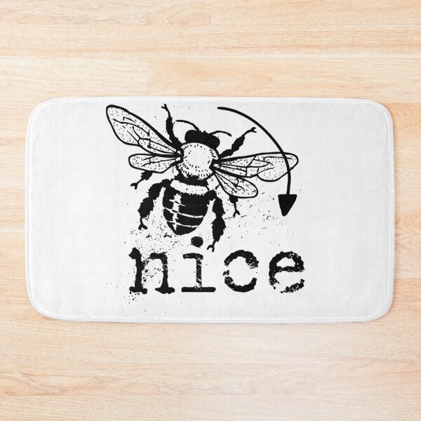 Aperçu de l'œuvre Bee nice typography text art quote by Word Fandom - wordfandom créée et vendue par Kerry Pritchard.