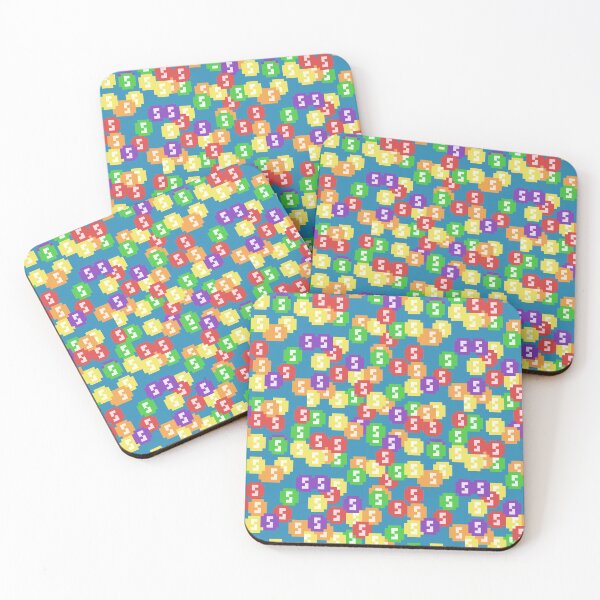 Item preview, Pixel skittle pattern designed and sold by Sean Haynes.