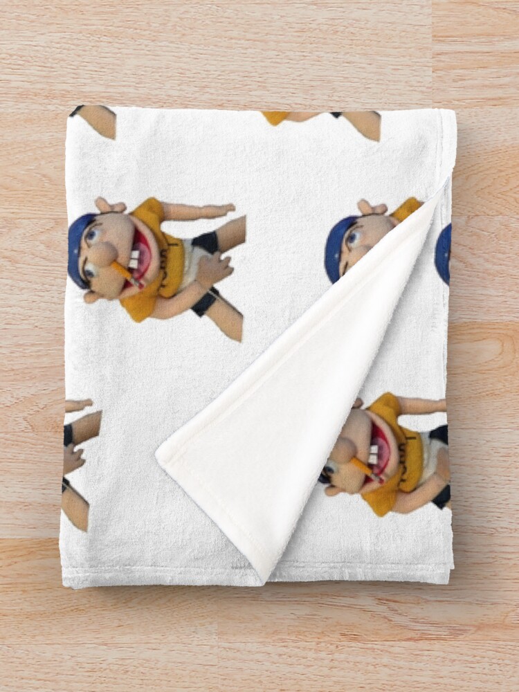 "SML Jeffy" Throw Blanket by masoncarr2244 Redbubble