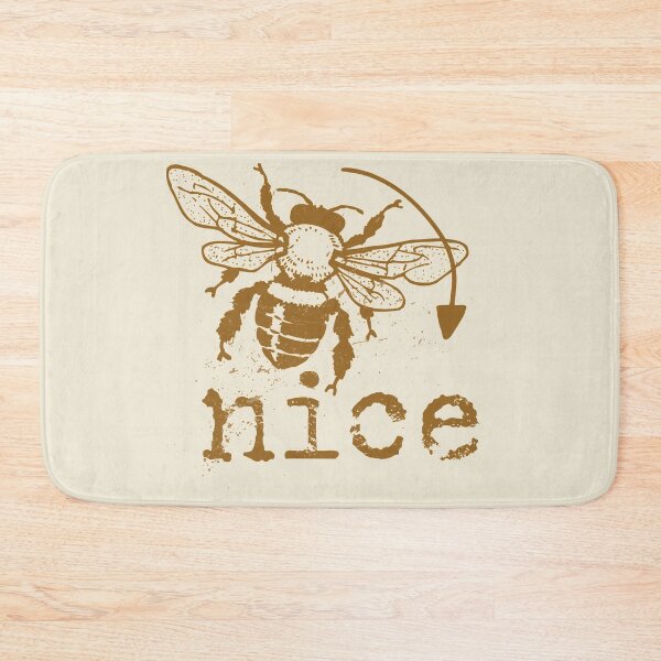 Aperçu de l'œuvre Bee nice typography text art quote by Word Fandom - wordfandom créée et vendue par Kerry Pritchard.