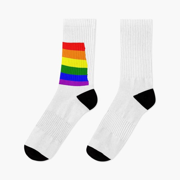 Item preview, Gay Pride LGBT Love Rainbow T Shirt - North Dakota Rainbow Flag designed and sold by SolarFlair Designs.