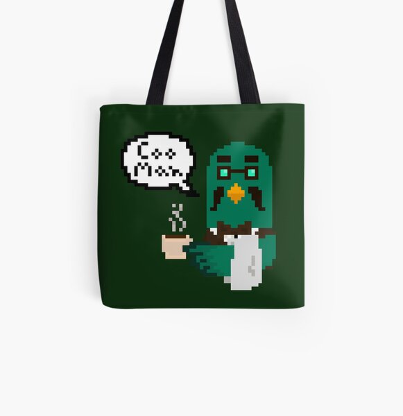 Coo Man Brewster Pixel Art Animal Crossing Tote Bag By Sarahhaynes Redbubble