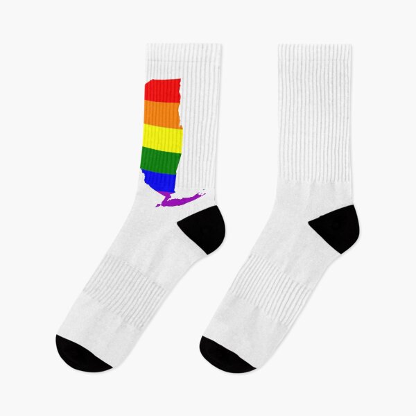 Item preview, Gay Pride LGBT Love Rainbow T Shirt - New York Rainbow Flag designed and sold by SolarFlair Designs.