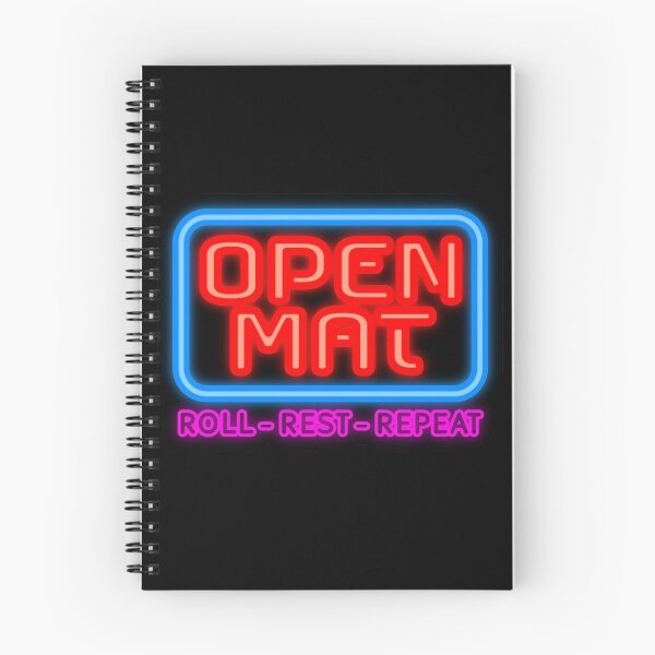 Aperçu de l'œuvre Open Mat 2 - Roulades Jiu Jitsu - Rouler, se reposer, répéter créée et vendue par undersideland.