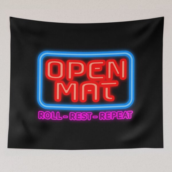 Item preview, Open Mat 2 - Jiu Jitsu rolls - roll, rest, repeat designed and sold by undersideland.