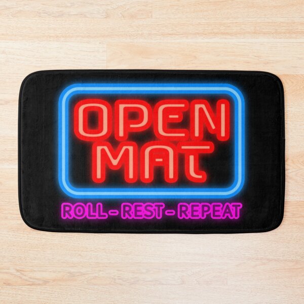 Item preview, Open Mat 2 - Jiu Jitsu rolls - roll, rest, repeat designed and sold by undersideland.