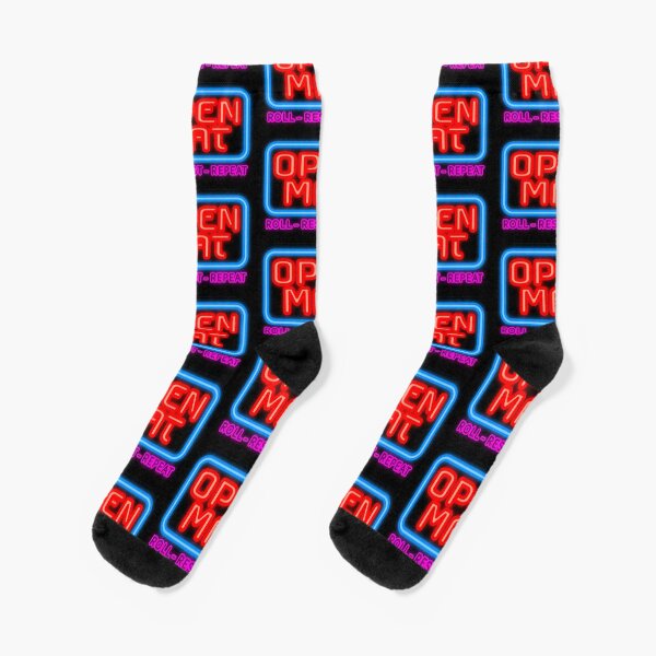 Open Mat 2 - Jiu Jitsu rolls - roll, rest, repeat Socks