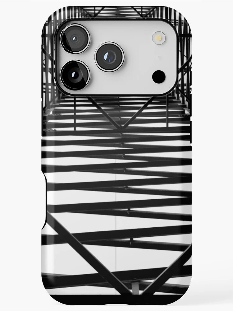 Thumbnail 1 of 4, iPhone Case, Abstract Steel designed and sold by javaoverride.
