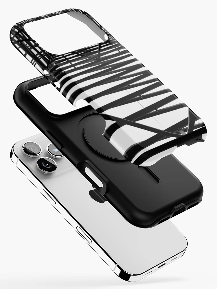 Thumbnail 2 of 4, iPhone Case, Abstract Steel designed and sold by javaoverride.