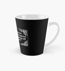 Kent Corruption Quote (white text) Tall Mug