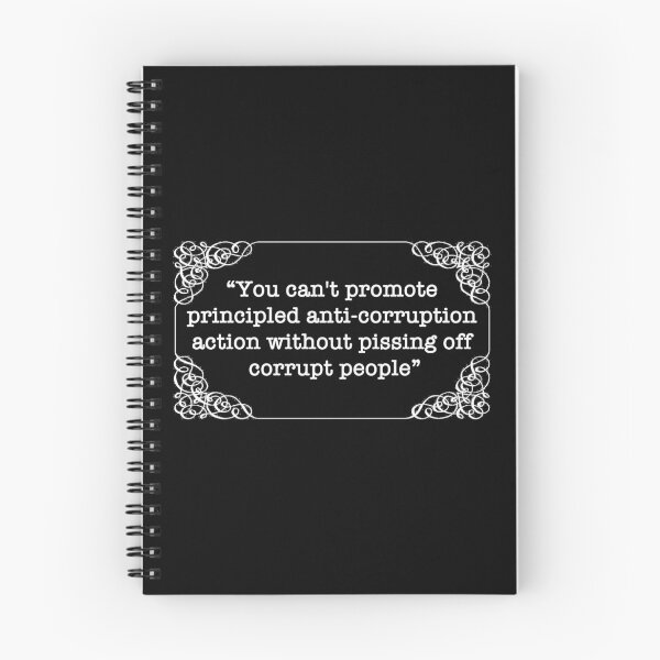Item preview, Kent Corruption Quote (white text) designed and sold by Thelittlelord.