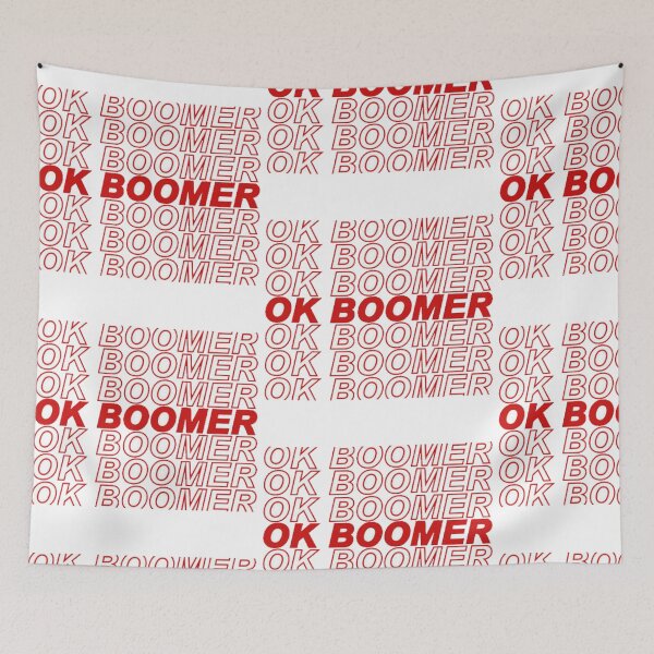 Item preview, Ok Boomer Merch designed and sold by FmlRedbub.