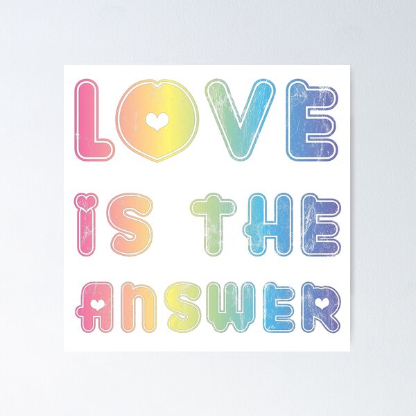 Item preview, Love is the Answer designed and sold by NaturalHealing.