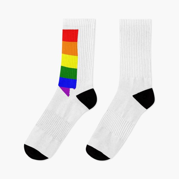 Item preview, Gay Pride LGBT Love Rainbow T Shirt - Nevada Rainbow Flag designed and sold by SolarFlair Designs.