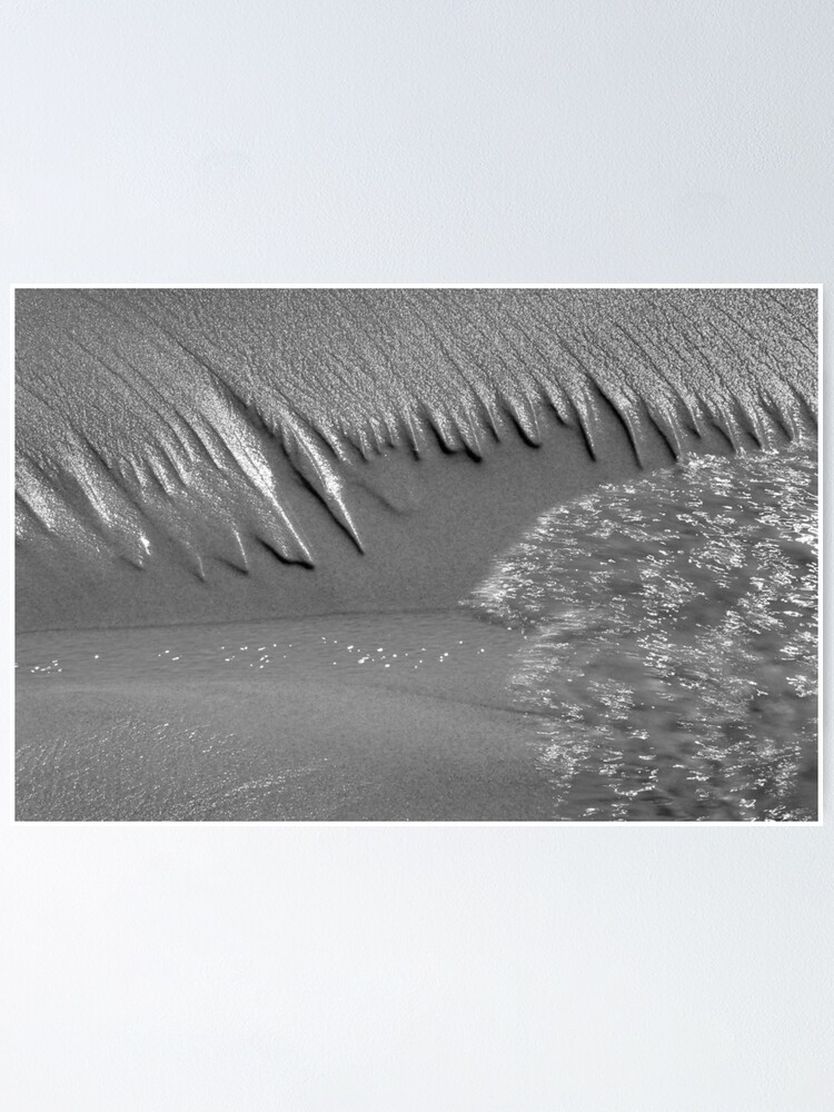 Alternate view of Beach Flow I (original) Poster