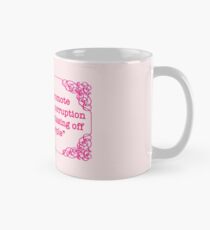Kent Corruption Quote (fuschia text) Classic Mug