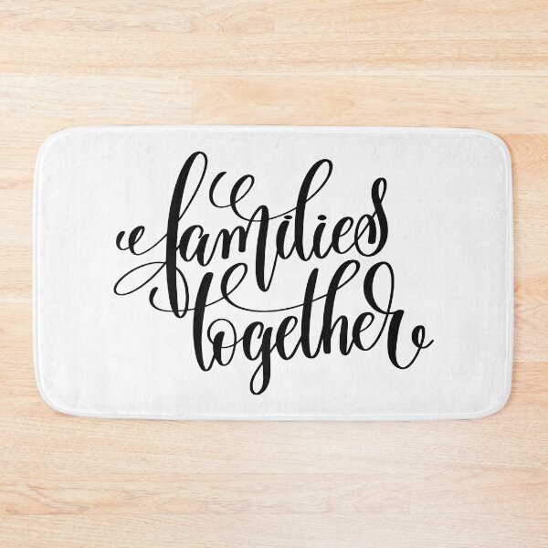 Item preview, Families Together Inspirational Quotes designed and sold by ProjectX23.