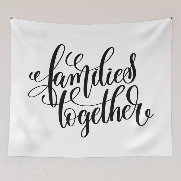Item preview, Families Together Inspirational Quotes designed and sold by ProjectX23.