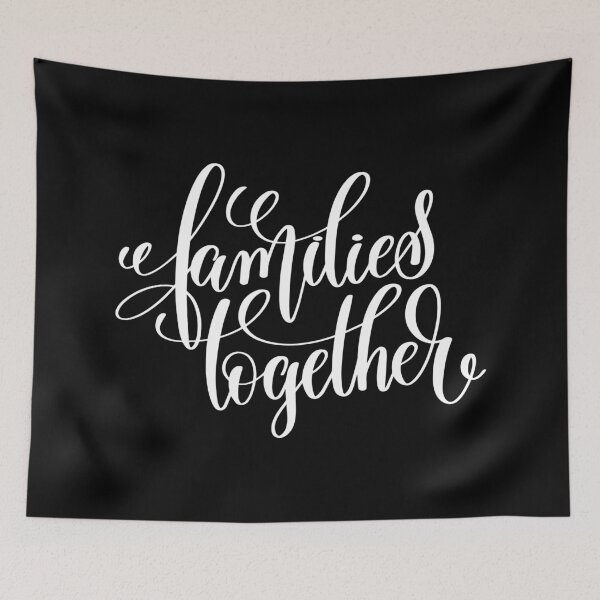 Item preview, Families Together Inspirational Quotes designed and sold by ProjectX23.