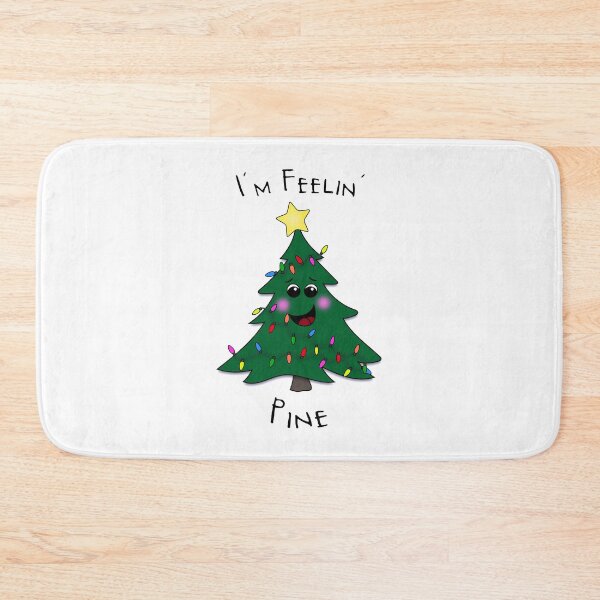 Item preview, I'm Feelin' Pine Tree Lights Christmas Holiday designed and sold by DesignsofWhimsy.