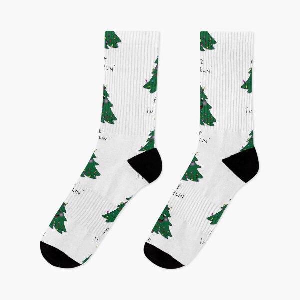 Item preview, I'm Feelin' Pine Tree Lights Christmas Holiday designed and sold by DesignsofWhimsy.