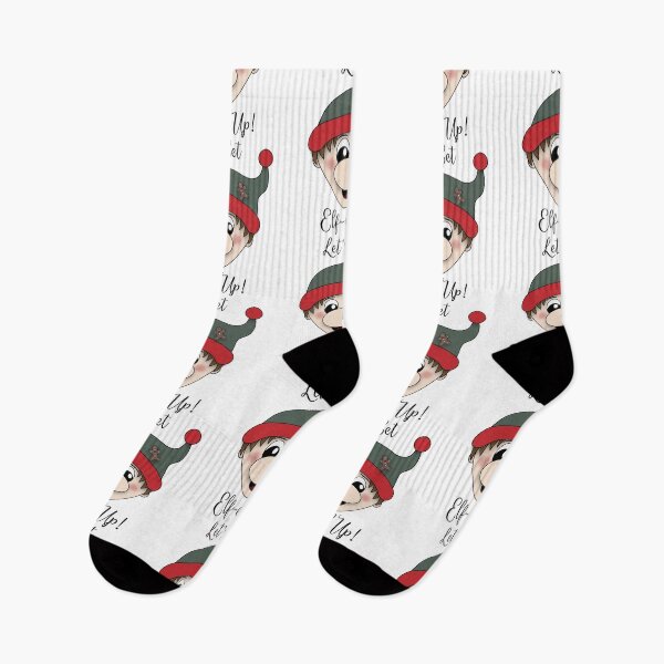 Item preview, Let's Get Elf-ed Up Santa's Elf Boy Christmas Holiday designed and sold by DesignsofWhimsy.