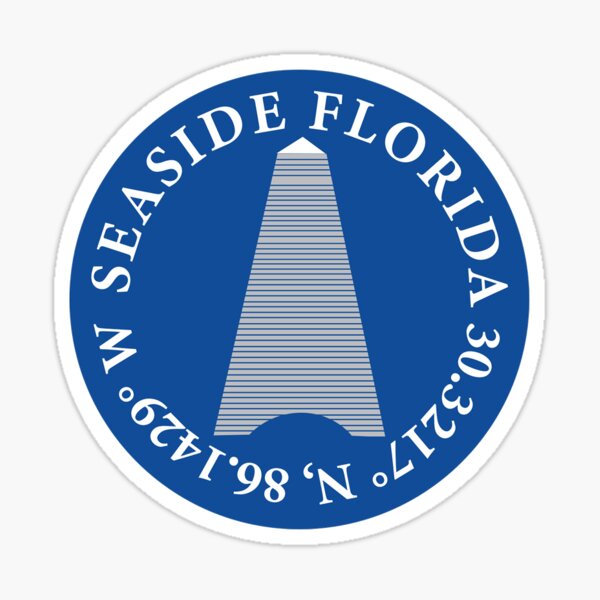 seaside Florida 30A Sticker