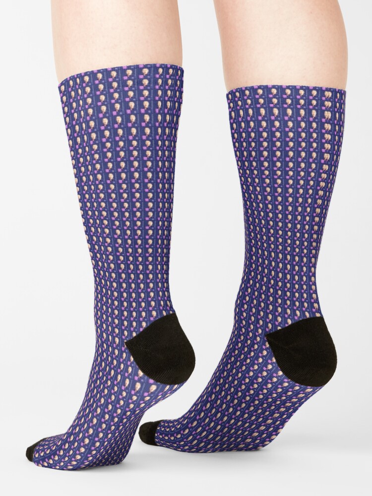 Alternate view of My Mug on Your Mug - Vintage Motor Garage Socks