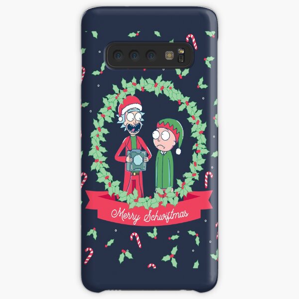 Merry Schwiftmas (Rick & Morty) Samsung Galaxy Snap Case