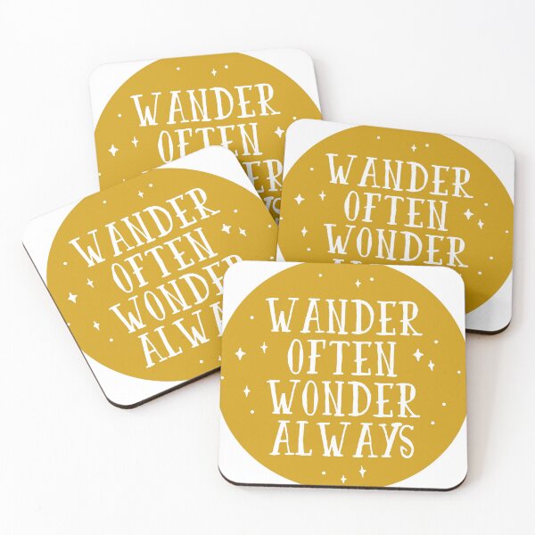 Item preview, Wander Often Wonder Always designed and sold by enchantedshoppe.