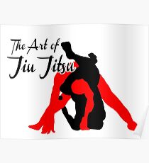 The Art of Jiu Jitsu Rear Triangle Choke Poster