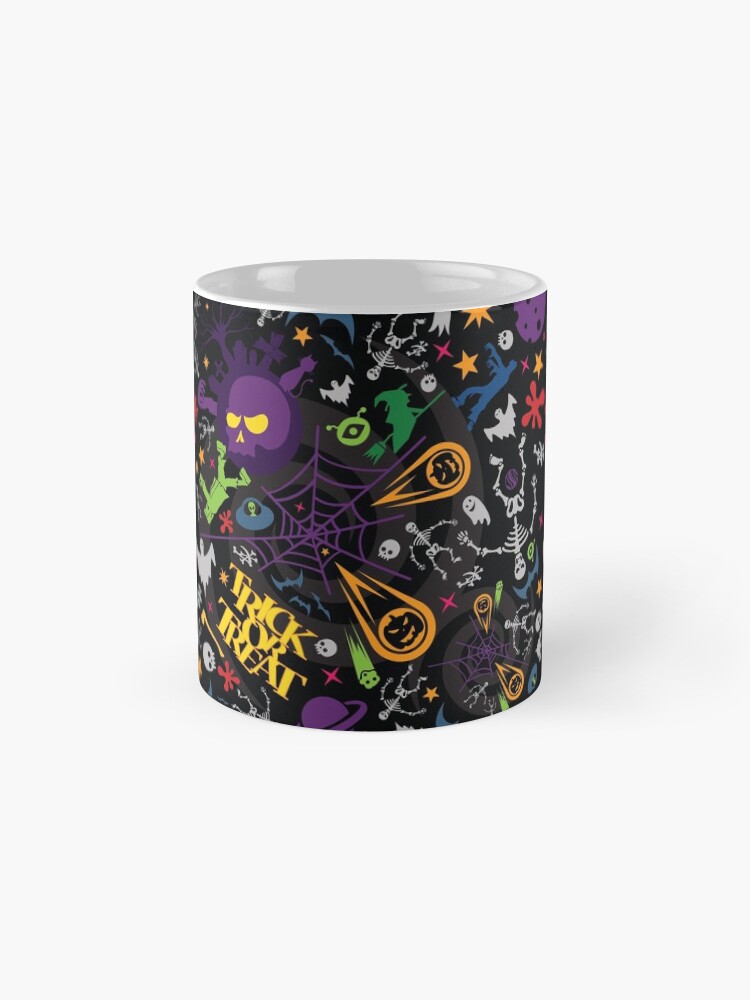Alternate view of Space is the Place for Halloween Mug