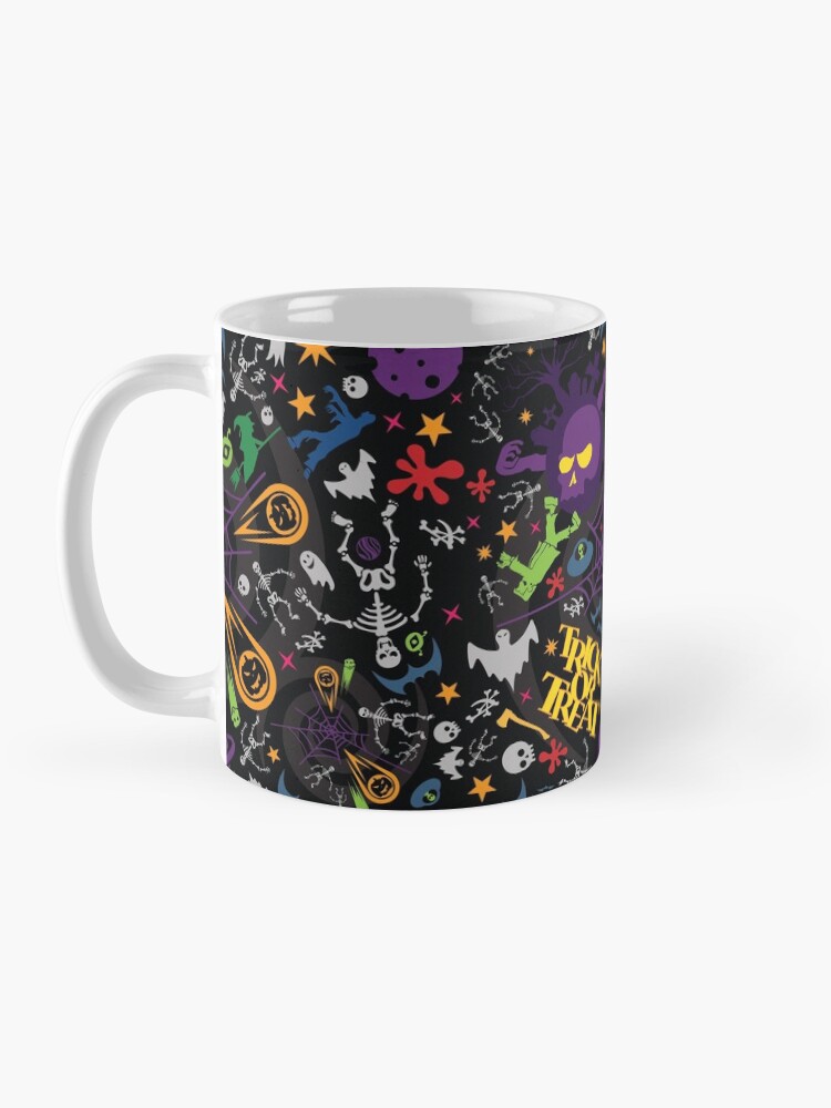 Alternate view of Space is the Place for Halloween Mug