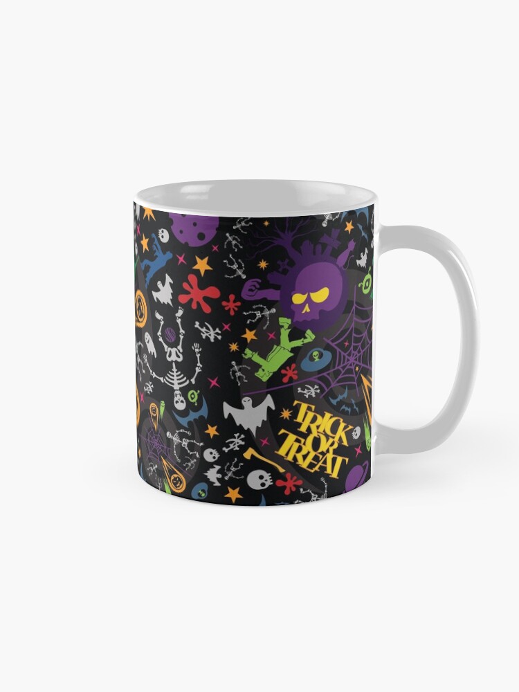 Alternate view of Space is the Place for Halloween Mug