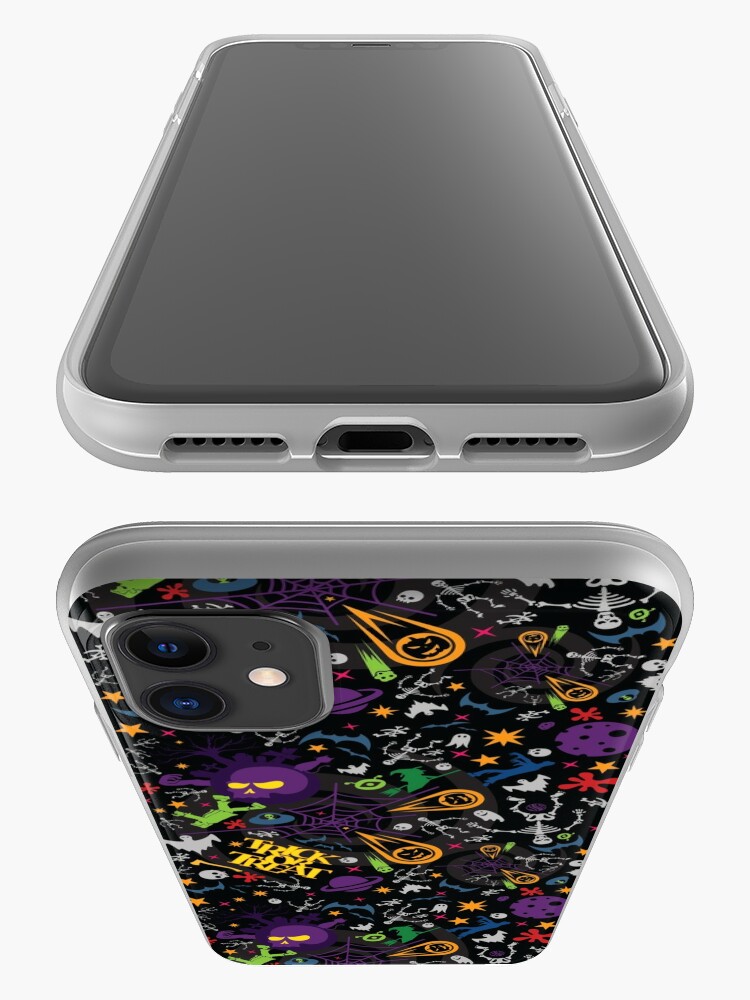 Alternate view of Space is the Place for Halloween iPhone Case