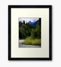 Glacier Country (Montana, USA) Framed Print