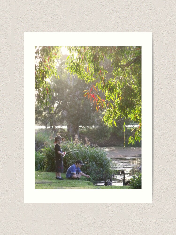 Alternate view of "Picnic with nature-Baldwin swamp in Bundaberg" Art Print