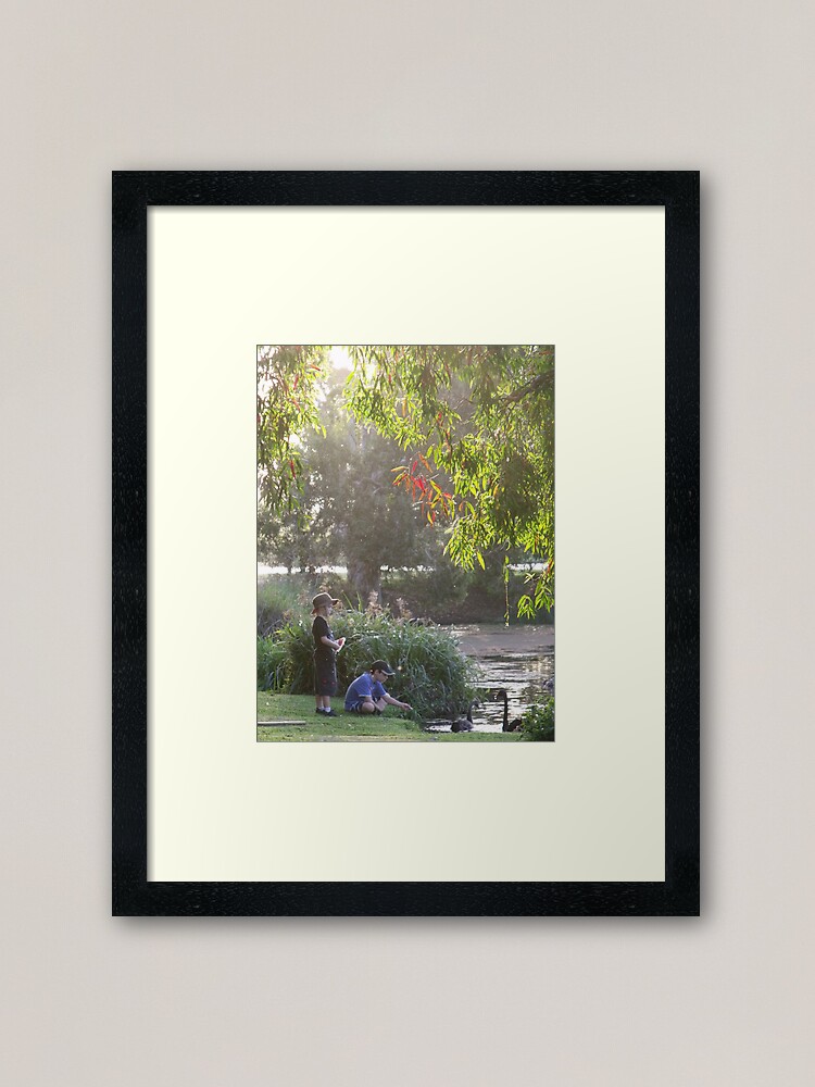 Alternate view of "Picnic with nature-Baldwin swamp in Bundaberg" Framed Art Print