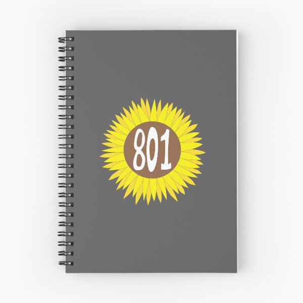 Item preview, Hand Drawn Utah Sunflower 801 Area Code designed and sold by itsrturn.