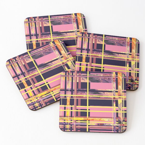 Item preview, Colores en capas rosa y amarillo, de Courtney Hatcher designed and sold by cghatcherart.