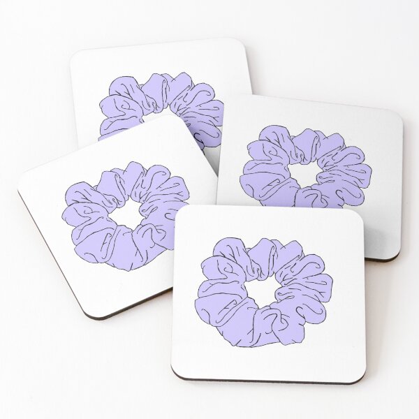 Item preview, Lilac Light Purple Vsco Girl Scrunchie Sticker designed and sold by laurencude.